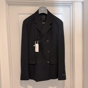 Prada double breasted blazer